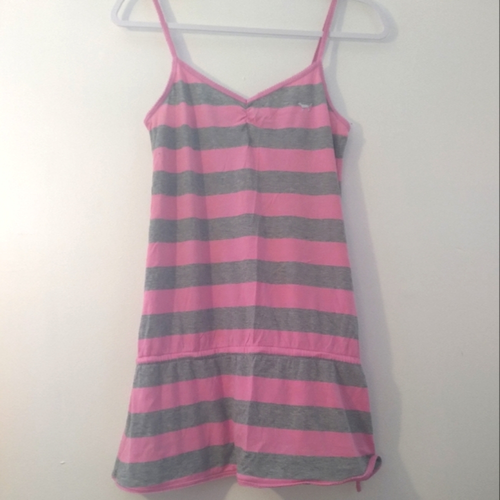 Striped Pink sleep dress